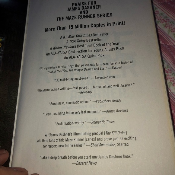 The Maze Runner Book by James Dashner - Picture 3 of 8